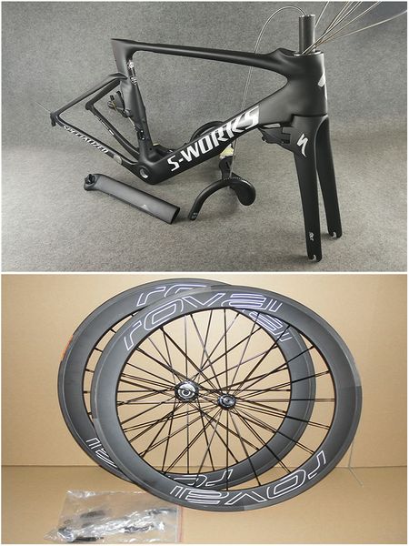 White logo Black T1000 UD Matte VIAS carbon road frames+Handlebar+Front and Rear Brakes+Roval 50mm carbon Wheelset free shipping
White logo Black T1000 UD Matte VIAS carbon road frames+Handlebar+Front and Rear Brakes+Roval 50mm carbon Wheelset free shipping