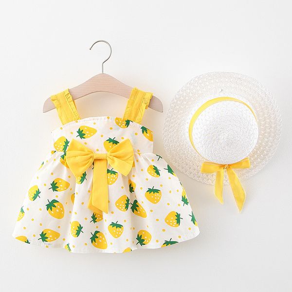 kids designer clothes girls childrens clothing girls summer dress 0-34 years old baby sleeveless suspender dress printed bow cotton dress, Red;yellow
kids designer clothes girls childrens clothing girls summer dress 0-34 years old baby sleeveless suspender dress printed bow cotton dress, Red;yellow