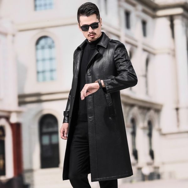 men's trench coats pu leather mens fake fur liner winter fashion medium length thick warm plus size streetwear, Tan;black
men's trench coats pu leather mens fake fur liner winter fashion medium length thick warm plus size streetwear, Tan;black