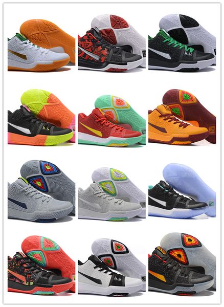 

3s Kyrie III Lucky Charms Мужские баскетбольные кроссовки Irving 3 Confetti BHM EQUALITY All-Star March Madness City Gua