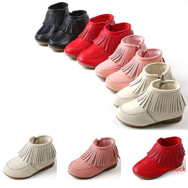 2020 new whole sale girls boot children leathe rboots tendon bottom baby shoes black pink red white sports sneakers size 25-33
2020 new whole sale girls boot children leathe rboots tendon bottom baby shoes black pink red white sports sneakers size 25-33