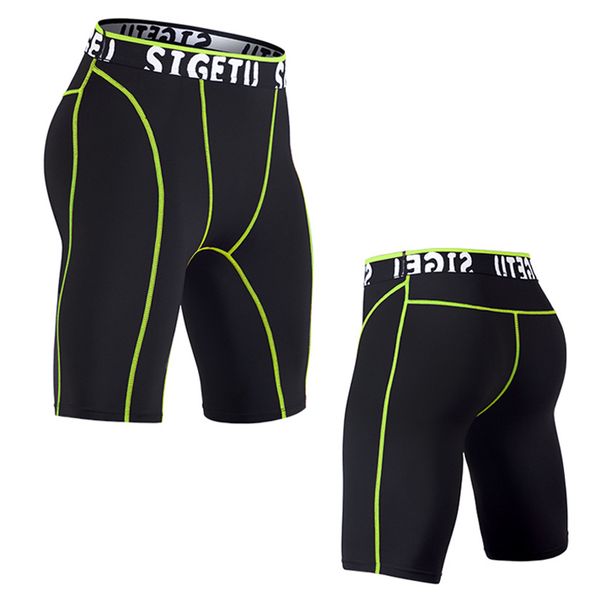 men's sports shorts men gym shorts men fitness sports compression underwear running pants short soccer mens workout, White;black
men's sports shorts men gym shorts men fitness sports compression underwear running pants short soccer mens workout, White;black