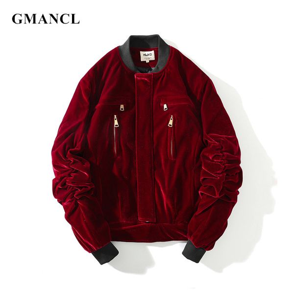 autumn winter men thick warm loose velvet flannel bomber jacket streetwear man oversized casual outerwear coats, Black;brown
autumn winter men thick warm loose velvet flannel bomber jacket streetwear man oversized casual outerwear coats, Black;brown