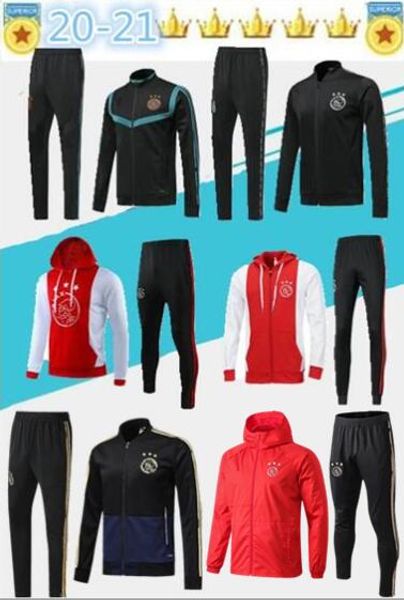 2019 ajax football jacket tracksuit hoodie windbreaker 19/20 klaassen de foot nouri dolberg youne swindbreaker training suit set, Black
2019 ajax football jacket tracksuit hoodie windbreaker 19/20 klaassen de foot nouri dolberg youne swindbreaker training suit set, Black