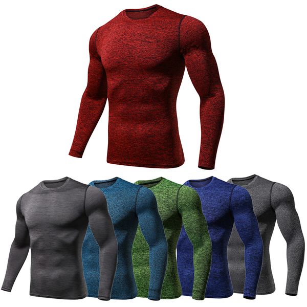 2019 compression tights mens fitness wears running shirt breathable long sleeve sport rashgard gym cycling tshirt, Black;blue
2019 compression tights mens fitness wears running shirt breathable long sleeve sport rashgard gym cycling tshirt, Black;blue
