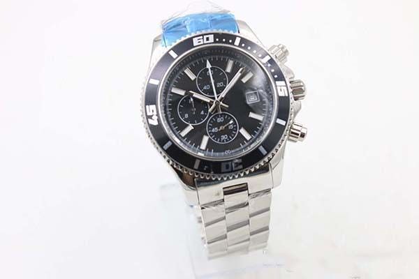 Old Brand New Arrival Quartz Chronograph Men's Wristwatch Superocean A17384 Black Dial Number Bezel Platinum Skeleton Stainless Male Watch
Old Brand New Arrival Quartz Chronograph Men's Wristwatch Superocean A17384 Black Dial Number Bezel Platinum Skeleton Stainless Male Watch