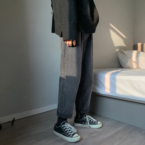 men's jeans 2019 autumn and winter new plus velvet warm straight denim trousers youth personality fashion trend men's clothing, Blue
men's jeans 2019 autumn and winter new plus velvet warm straight denim trousers youth personality fashion trend men's clothing, Blue