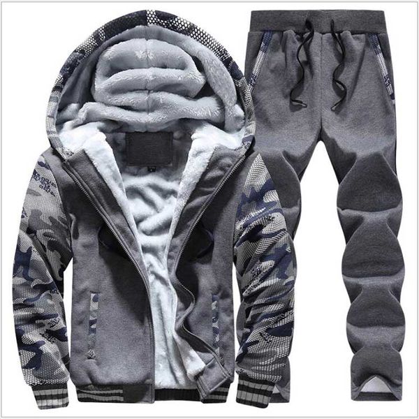2018 наборы мужские 2 шт куртка + брюки мужские set fashion толстовка толстые tracksuit мужской кардиган костюм зима человек теплые пальто, Gray
2018 наборы мужские 2 шт куртка + брюки мужские set fashion толстовка толстые tracksuit мужской кардиган костюм зима человек теплые пальто, Gray