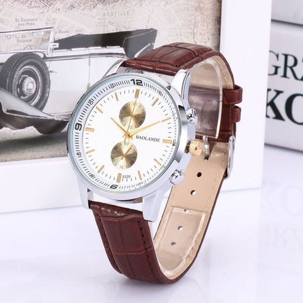 watch man women business numerals faux leather band analog quartz wrist watch buckle round glass fashion relogio, Slivery;brown
watch man women business numerals faux leather band analog quartz wrist watch buckle round glass fashion relogio, Slivery;brown