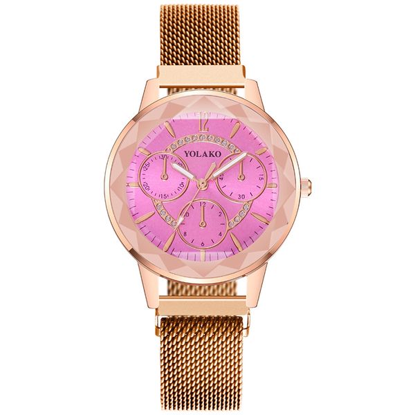 2020 new fashion women lazy watch ladies 3 eyes decoration roma magnetic belt stones students dress quartz wrist watches gift clock, Slivery;brown
2020 new fashion women lazy watch ladies 3 eyes decoration roma magnetic belt stones students dress quartz wrist watches gift clock, Slivery;brown