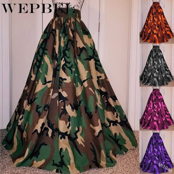 wepbel women fashion camouflage long skirts high waisted maxi skirt casual evening skirt plus size s-5xl, Black
wepbel women fashion camouflage long skirts high waisted maxi skirt casual evening skirt plus size s-5xl, Black