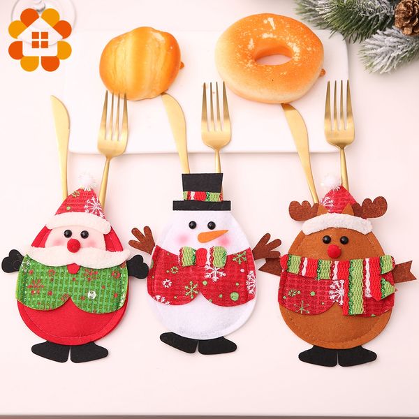 3pcs christmas kitchen cutlery suit silveware holder porckets knifes folk bag for table decoration christmas party decorations
3pcs christmas kitchen cutlery suit silveware holder porckets knifes folk bag for table decoration christmas party decorations