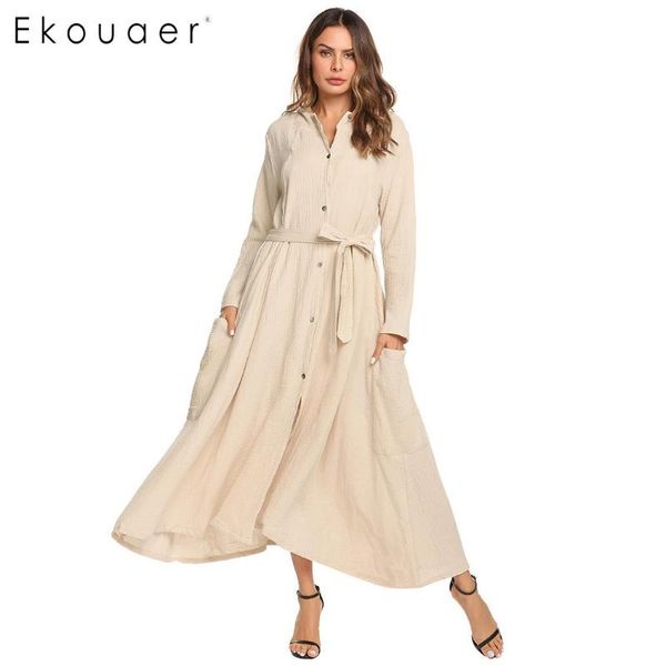 women's trench coats ekouaer plus size coat women hooded long casual sleeve solid with waistband classic cotton outwear, Tan;black
women's trench coats ekouaer plus size coat women hooded long casual sleeve solid with waistband classic cotton outwear, Tan;black