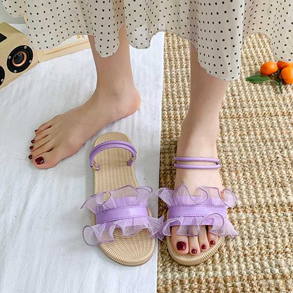 slippers casual shoes low slides slipers women summer woman flat 2020 beach pu cotton fabric scandals rubber rome, Black
slippers casual shoes low slides slipers women summer woman flat 2020 beach pu cotton fabric scandals rubber rome, Black
