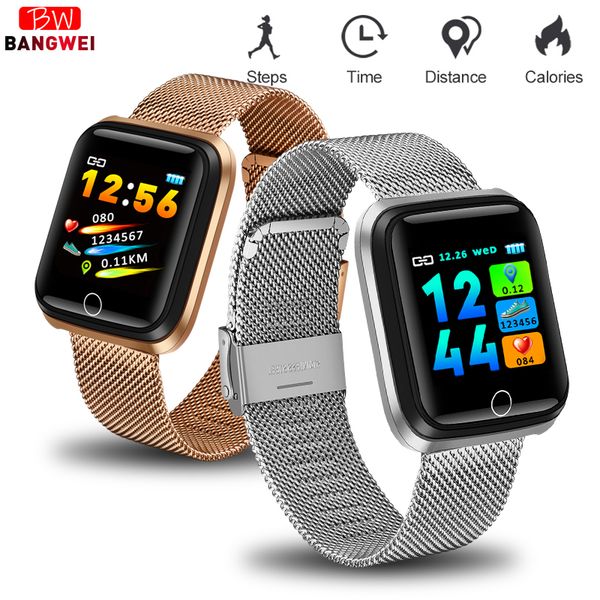 2019 bangwei smart watch men women heart rate monitor blood pressure fitness tracker smart watch sports relogio masculino, Slivery;brown
2019 bangwei smart watch men women heart rate monitor blood pressure fitness tracker smart watch sports relogio masculino, Slivery;brown