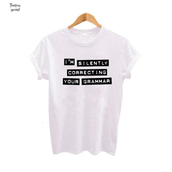 im t shirt молча исправляющие женщины ваш смешные grammar tumblr hipster женщины топы летняя мода футболочку femme, White
im t shirt молча исправляющие женщины ваш смешные grammar tumblr hipster женщины топы летняя мода футболочку femme, White