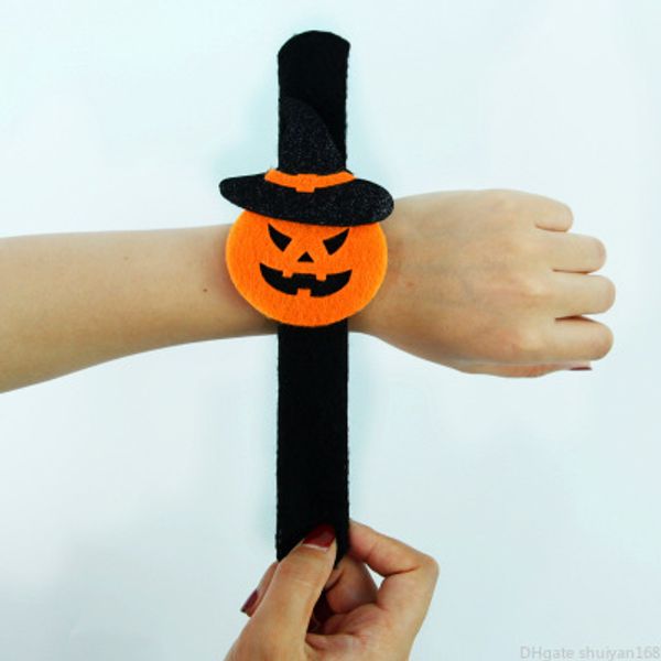 halloween kids bracelet pumpkin ghost spider bat charm plush wristband bangle slap snap bracelets jewelry party decor favor, Silver
halloween kids bracelet pumpkin ghost spider bat charm plush wristband bangle slap snap bracelets jewelry party decor favor, Silver