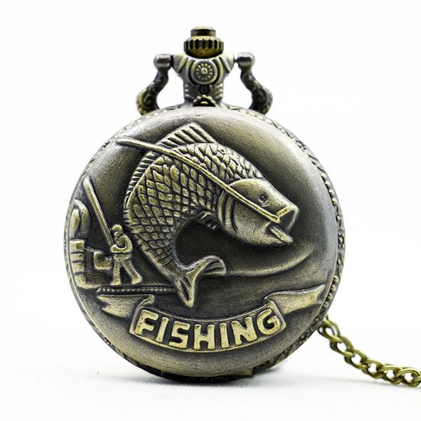 retro bronze vintage pocket watch fob chain pendant fish pattern theme mens quartz pocket watches for men women td2033, Slivery;golden
retro bronze vintage pocket watch fob chain pendant fish pattern theme mens quartz pocket watches for men women td2033, Slivery;golden