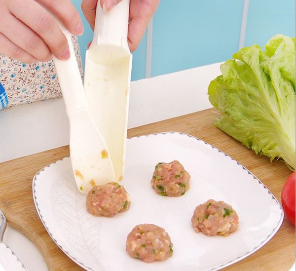 1pc vanzlife diy делая прессформу для кухни рис-мясные клецки горячий горшок рыбные шарики устройство пищевой промышленности пирожки произво