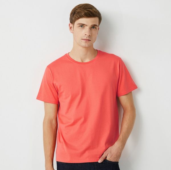 men's solid color tees summer new cotton crew neck short sleeve t shirt men fashion trends, White;black
men's solid color tees summer new cotton crew neck short sleeve t shirt men fashion trends, White;black