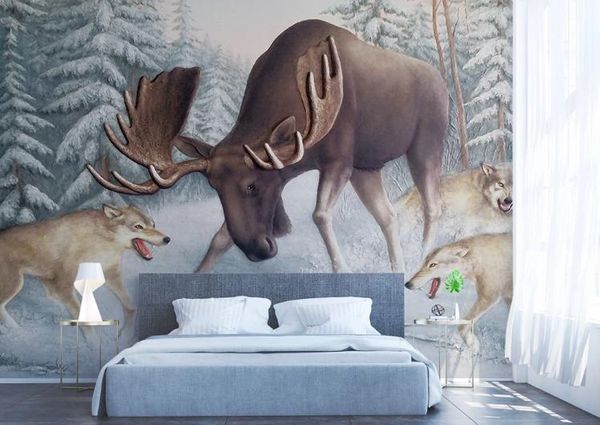 custom 3d p wallpaper three-dimensional relief forest elk wallpapers for living room bedroom home mural decoration
custom 3d p wallpaper three-dimensional relief forest elk wallpapers for living room bedroom home mural decoration