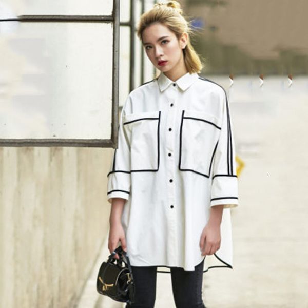 lanmrem 2020 новый черный белый хит цвет turn down batwing тип половина рукава длинные рубашки сыпучие вскользь tops ye12600 женская мода, White
lanmrem 2020 новый черный белый хит цвет turn down batwing тип половина рукава длинные рубашки сыпучие вскользь tops ye12600 женская мода, White