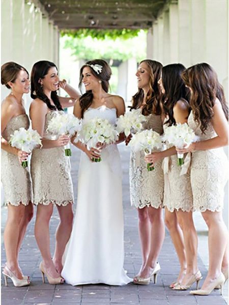 2019 short lace mermaid bridesmaid dress formal party gown mini beach wedding guest maid of honor dresses, White;pink
2019 short lace mermaid bridesmaid dress formal party gown mini beach wedding guest maid of honor dresses, White;pink