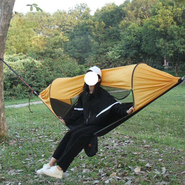 camp furniture 290x140cm multifunctional sunshade hammock anti-mosquito outdoor portable swing speed open hanging tent
camp furniture 290x140cm multifunctional sunshade hammock anti-mosquito outdoor portable swing speed open hanging tent