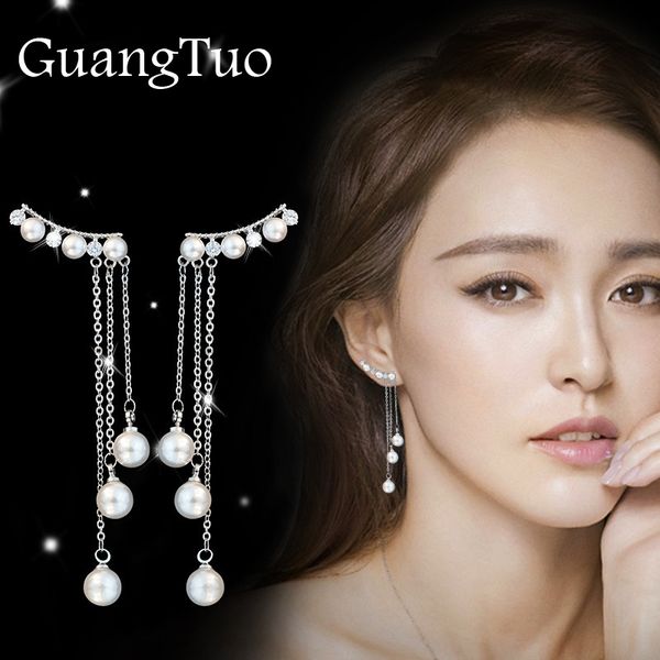 ek110 new fashion hyperbole temperament elegant long drop earrings for women female tassel simulated pearl pendant earrings, Silver
ek110 new fashion hyperbole temperament elegant long drop earrings for women female tassel simulated pearl pendant earrings, Silver