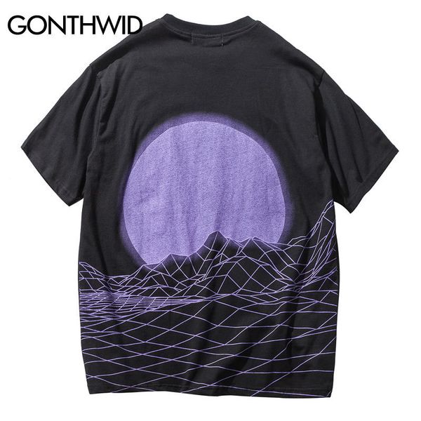 gonthwid 3d line mountain sun printed short sleeve tshirts men hip hop casual cotton tees streetwear 2018 fashion t shirts y19072001, White;black
gonthwid 3d line mountain sun printed short sleeve tshirts men hip hop casual cotton tees streetwear 2018 fashion t shirts y19072001, White;black
