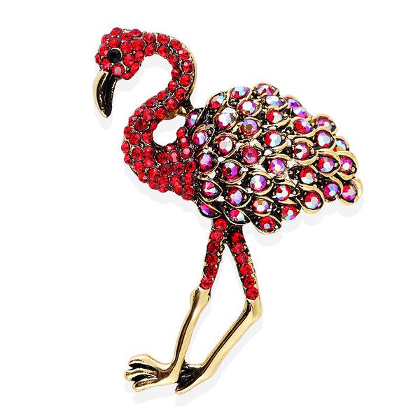 enamel oil painting combine red flamingo ostrich brooch brooch sweater buckle badge accessories, Gray
enamel oil painting combine red flamingo ostrich brooch brooch sweater buckle badge accessories, Gray