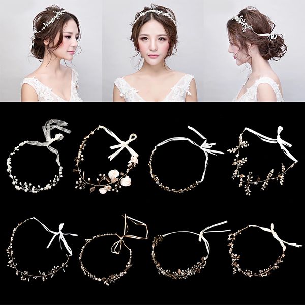 1Pcs Fashion Bridal Pearl Hair Vine Crystal Headbands Wedding Prom Rhinestone Headwear Charm Elegant Handmade Headpiece
1Pcs Fashion Bridal Pearl Hair Vine Crystal Headbands Wedding Prom Rhinestone Headwear Charm Elegant Handmade Headpiece