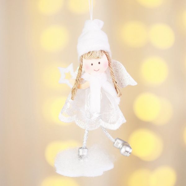 new cute angel plush doll christmas decoration pendant xmas tree ornaments christmas new year decorations for home kids gift
new cute angel plush doll christmas decoration pendant xmas tree ornaments christmas new year decorations for home kids gift