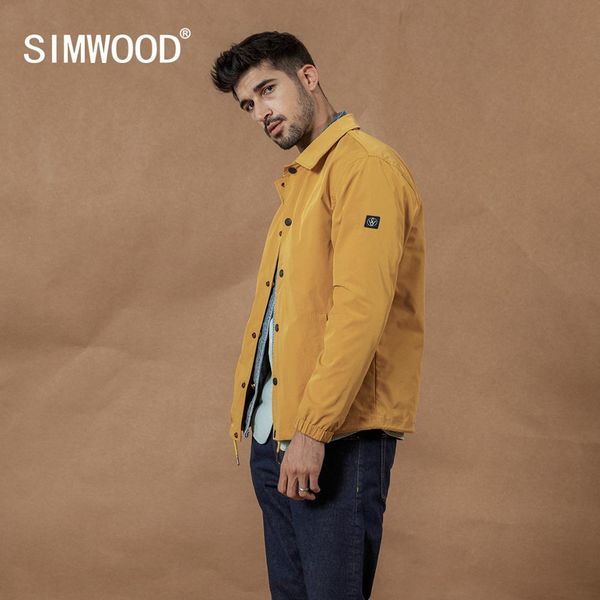 simwood 2019 autumn new jackets men fashion minimalist windbreaker outerwear si980627, Black;brown
simwood 2019 autumn new jackets men fashion minimalist windbreaker outerwear si980627, Black;brown