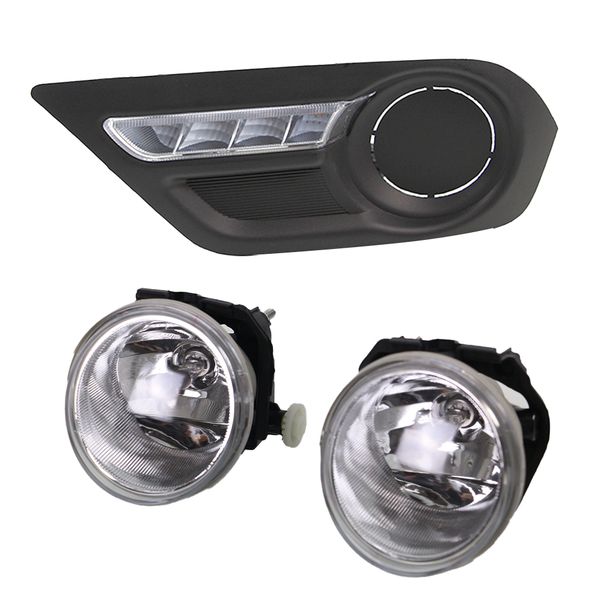 1 set drl daytime running lights fog lamp cover headlight 12v daylight car-styling for isuzu mu-x mu x 2015 2016
1 set drl daytime running lights fog lamp cover headlight 12v daylight car-styling for isuzu mu-x mu x 2015 2016