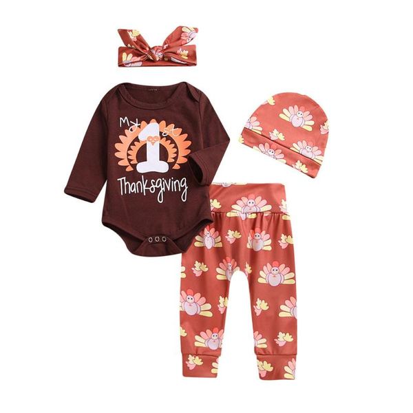 telotuny 4шт благодарения детское письмо версия для печати romper + брюки + ободки + hat cotton установить outfit 2020 зимняя одежда хлопка, White
telotuny 4шт благодарения детское письмо версия для печати romper + брюки + ободки + hat cotton установить outfit 2020 зимняя одежда хлопка, White