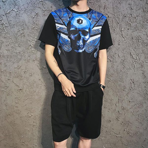 men summer causal set 3d printing hip hop short sleeve shorts sweatsuit pants fashion tracksuit mens track suit two pieces, Gray
men summer causal set 3d printing hip hop short sleeve shorts sweatsuit pants fashion tracksuit mens track suit two pieces, Gray
