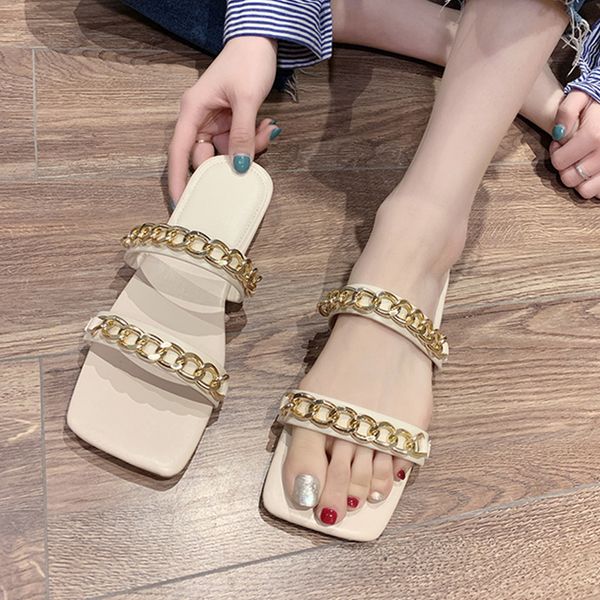 2020 тапочки женщины new summer fashion chain flat bottom non скольжению женщины сандалии open toe женская вьетнамки повседневная обувь слай, Black
2020 тапочки женщины new summer fashion chain flat bottom non скольжению женщины сандалии open toe женская вьетнамки повседневная обувь слай, Black