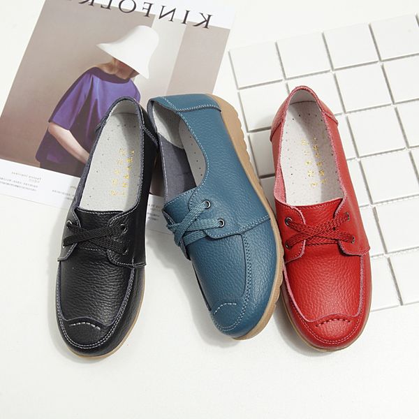 leather lace-up single shoes middle-aged and elderly mother shoes flat-bottom soft-soled casual low-top, Black
leather lace-up single shoes middle-aged and elderly mother shoes flat-bottom soft-soled casual low-top, Black