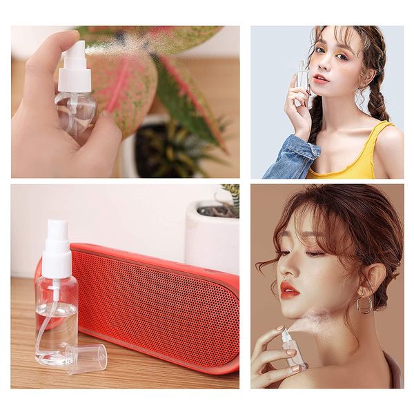 30ml 50ml 100ml empty pet clear plastic fine mist spray bottle for cleaning travel essential oils perfume
30ml 50ml 100ml empty pet clear plastic fine mist spray bottle for cleaning travel essential oils perfume