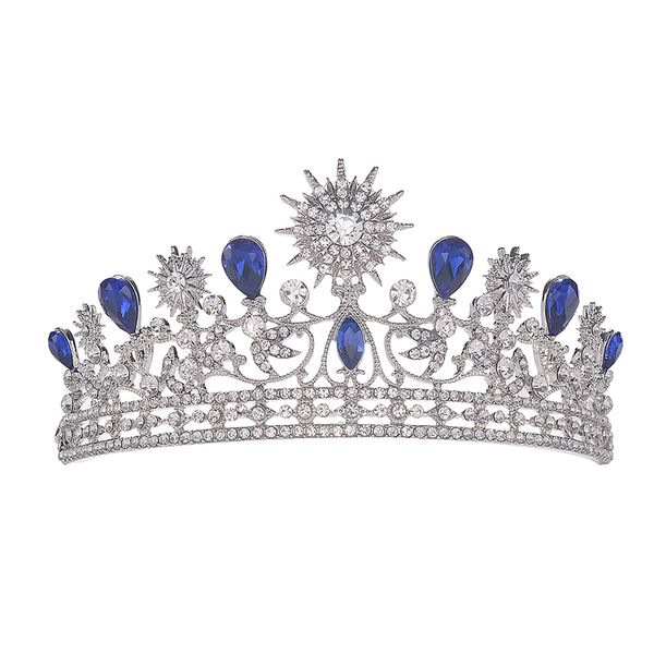 eseres sparkly rhinestone tiara vintage women hair accessories for wedding & party & birthday, Golden;white
eseres sparkly rhinestone tiara vintage women hair accessories for wedding & party & birthday, Golden;white