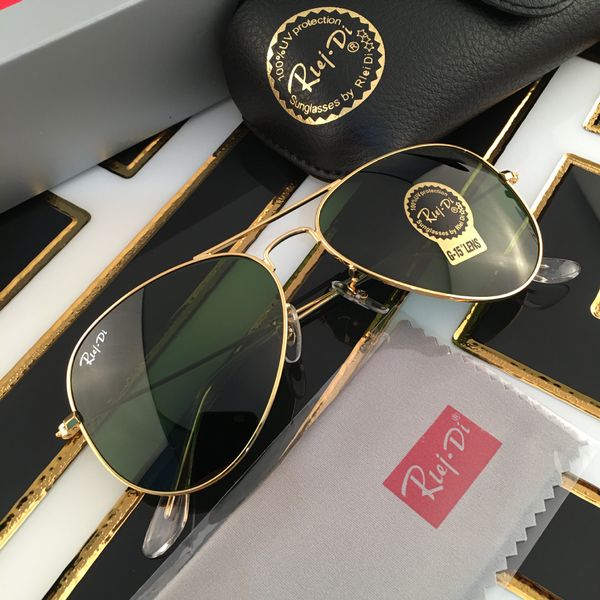designer rays sunglasses woman classic aviator mens sun glasses real glass mirror lens metal frame uv400 protection fashion driving beach sh, White;black
designer rays sunglasses woman classic aviator mens sun glasses real glass mirror lens metal frame uv400 protection fashion driving beach sh, White;black