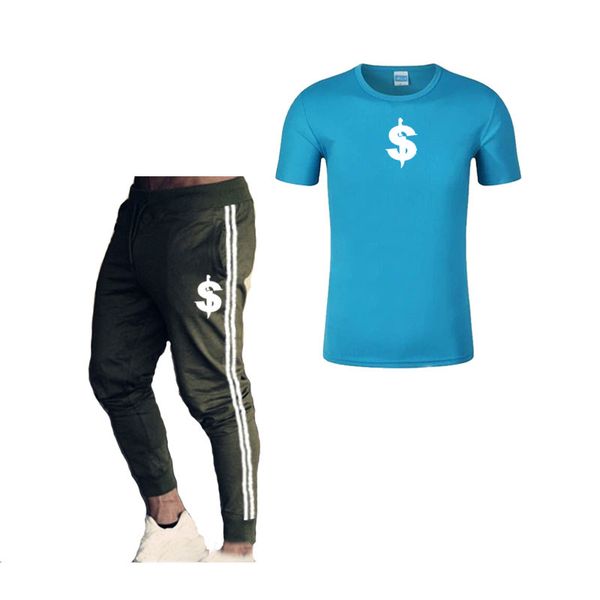 sportswear men's summer running sets mesh compression t-shirt + stripes trousers two-piece fitness jogging pants sportswear set, Black;blue
sportswear men's summer running sets mesh compression t-shirt + stripes trousers two-piece fitness jogging pants sportswear set, Black;blue