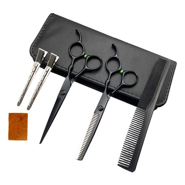 6.0" hairdressing scissors hair cutting salon thinning equipment set
6.0" hairdressing scissors hair cutting salon thinning equipment set