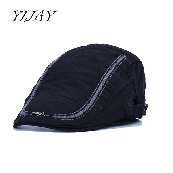 yijay new spring summer style cotton beret caps men women fashion flat cap letters gorras casquette visora sun hat 5 colors, Blue;gray
yijay new spring summer style cotton beret caps men women fashion flat cap letters gorras casquette visora sun hat 5 colors, Blue;gray