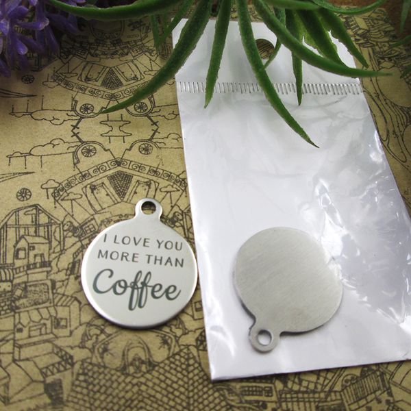 40pcs--"i love you more than coffee"stainless steel charms more style for choosing diy charms pendants for necklace, Bronze;silver
40pcs--"i love you more than coffee"stainless steel charms more style for choosing diy charms pendants for necklace, Bronze;silver