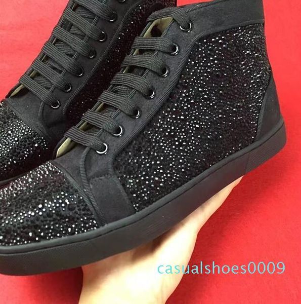 princetown shiny studded spikes red bottom shoes designer sneakers spikes orlato red bottom party trainers mens genuine leather arena c09, Black
princetown shiny studded spikes red bottom shoes designer sneakers spikes orlato red bottom party trainers mens genuine leather arena c09, Black