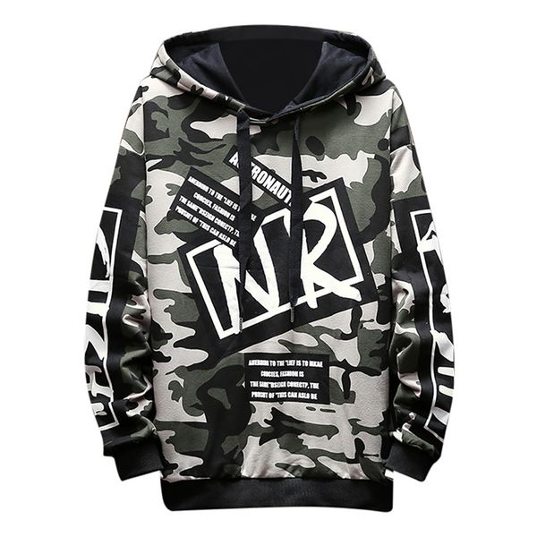 fashion design men's autumn winter leisure loose hoodie camouflage printing sweatshirt sweatshirt men 2019, Black
fashion design men's autumn winter leisure loose hoodie camouflage printing sweatshirt sweatshirt men 2019, Black