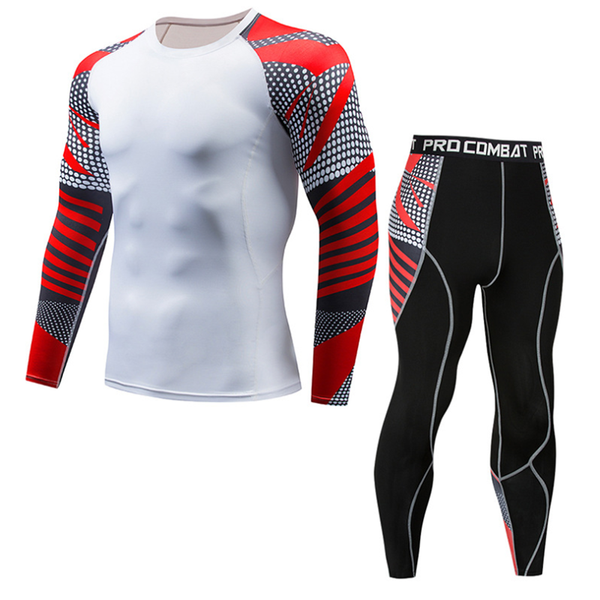 men's gym muscle fitness sportswear, compression breathable long sleeve t-shirt + pants jogging set, Black;blue
men's gym muscle fitness sportswear, compression breathable long sleeve t-shirt + pants jogging set, Black;blue