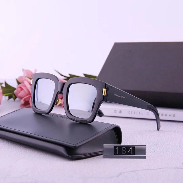 mirror fashion designer sunglasses luxury sunglasses designer glass for man woman adumbral glasses uv400 y184 5colors with box, White;black
mirror fashion designer sunglasses luxury sunglasses designer glass for man woman adumbral glasses uv400 y184 5colors with box, White;black